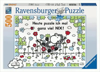 Image de Puzzle Ravensburger - Aujourd'hui, je fais un puzzle de rien du tout 500 pièces