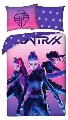 Produktbild von K-pop Demon Hunters Warriors Bettwäsche 140×200cm, 70×90 cm