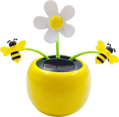 Produktbild von Solar-Wackelblume Biene