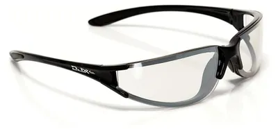 Produktbild von XLC Sonnenbrille La Gomera Schwarz glänzend mit UV-Schutz und transparenten Gläsern