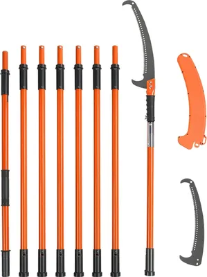 Produktbild von Famanu Teleskopische Baumsäge - Reichweite bis 8 Meter - Orange