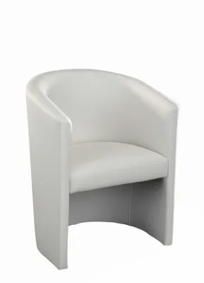 Produktbild von Cocktailsessel Clubsessel Weiß Farben Loungesessel Sessel Kunstleder