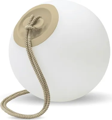 Produktbild von NewGarden NORAI LED Farbwechsel Pendellampe beige + USB Akku Innen & Außen IP65
