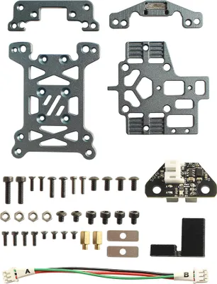 Produktbild von Voro CNC TAP Gewindebohrer aus Aluminiumlegierung, leichte und stossfeste Struktur, 0,4 ŠÌm genaues Nivellierset, Verwendung von Omron EE-SX398 und hohe Temperaturzuverlaessigkeit, kompatibel mit Vor 2.4/Trident 3D-Druckerteilen (keine lineare Fuehrungsschiene)