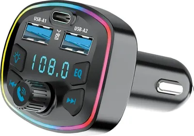 Produktbild von Forever FM Bluetooth-Transmitter TR-360 schwarz
