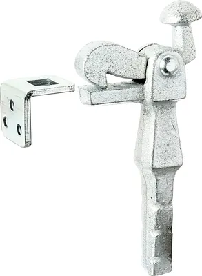 Image de Alberts 410896 Arrêt de porte, à bétonner, hauteur 168 mm, profondeur 52 mm, lot de 2