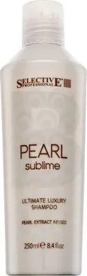 Zdjęcie produktu dla Selective Professional Pearl Sublime Ultimate Luxury Shampoo szampon rozjaśniający do włosów miękkich i lśniących 250 ml