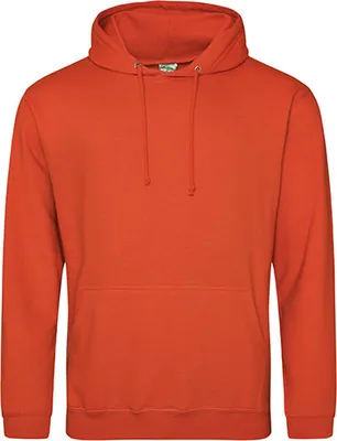 Immagine prodotto di Just Hoods JH001 | Felpa con cappuccio College / Felpa con cappuccio in molti colori - Colore: Arancione - Taglia: M