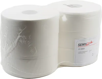 Produktbild von SemyTop Jumbo Toilettenpapier, 2-lagig, Zellstoff