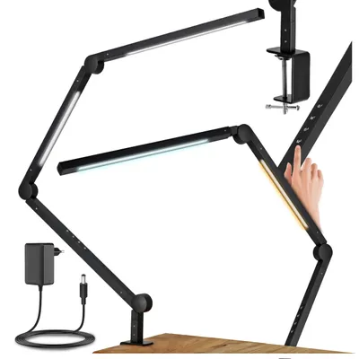 Produktbild von Smartled 1257 LED Schreibtischlampe Doppelköpfig Verstellbar