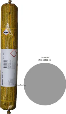 Produktbild von Sikaflex Pro 3 SL selbstnivellierend 600ml Beutel 1K Polyurethan Dichtstoff betongrau