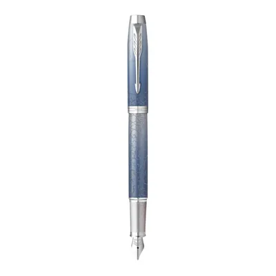 Produktbild von Parker 2153002, Grau, Schwarz, Edelstahl, Lack, Rundspitze, Edelstahl