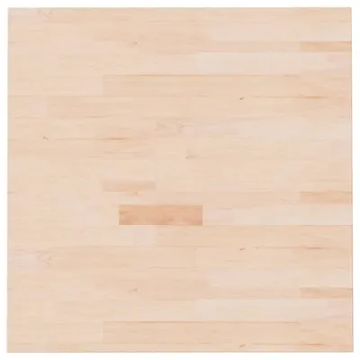 Immagine prodotto di Piano Tavolo Quadrato 70x70x2,5 cm Massello Rovere Non Trattato
