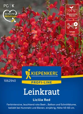 Artikelbild 2 von 'Leinkraut Licilia Red' aus der Kategorie Blumensamen