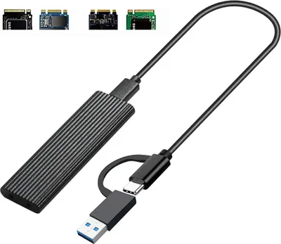 Obrázok produktu pre Skriňa na disky M.2 NVME PCIE USB-C 3.1 M2 Bay