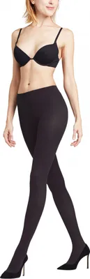 Produktbild von FALKE Damen Feinstrumpfhose - Pure Matt 50 Den, Transparent, semi-opaque Black (3009) 42-44 (M-L), 3