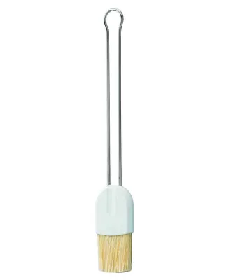 Produktbild von RÖSLE Marinadenpinsel 25121 Backpinsel mit Naturborsten, Edelstahldrahtgriff, Hitzebeständig, Küchenpinsel, Marinadepinsel, Gebäckbürste Backbürste