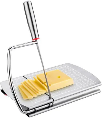 Produktbild von Famanu Käsehobel aus Edelstahl - Multifunktional und ergonomisch