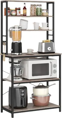 Produktbild von Küchenregal – Standregal – Mikrowellenregal – platzsparend – 40 x 80 x 167 cm