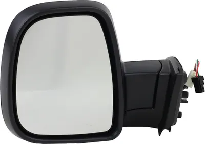 Image de Rétroviseur extérieur gauche côté conducteur, noir, compatible avec la Peugeot Partner (7) 03/12 - Johns
