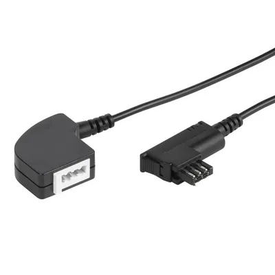 Produktbild von ViVanco™TK 19B-N, 10.0m, 10 m, 1x TAE, 6 pin, 1x TAE, 6 pin, Männlich, Weiblich, Schwarz