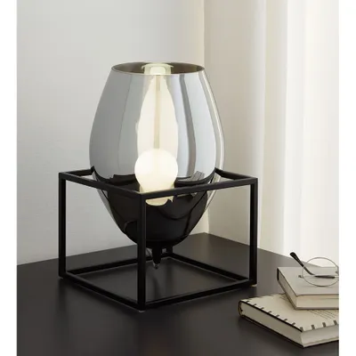Immagine prodotto di Lampada da tavolo Olival 1 nero, trasparente Eglo 97209
