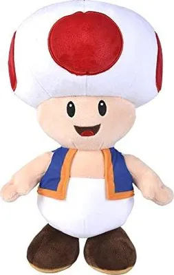 Produktbild von MARIO BROS - Super Mario Toad Plüsch 25 cm