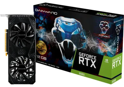 Produktbild von Gainward RTX3060 Python II OC GDDR6 HDMI 3xDP - 12.288 MB