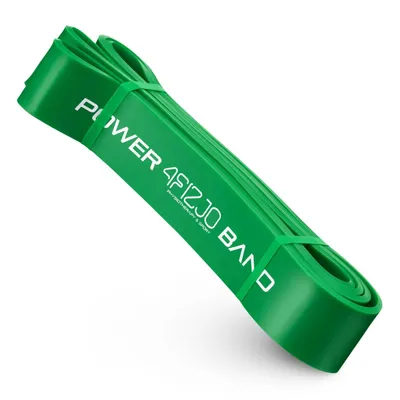 Produktbild von 4FIZJO POWER BAND Fitnessband, lang, für Training und Reha - grün