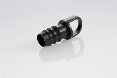 Produktbild von 10 Stück Endstück für Perlschlauch 16mm schwarz