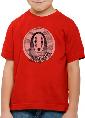 Produktbild von style3 Dot Ohngesicht Kinder T-Shirt no-face zauberland reise anime manga chihiro