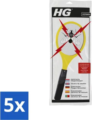 Imagen del producto de HG X - Trampa eléctrica para moscas - Paquete económico - 5 unidades