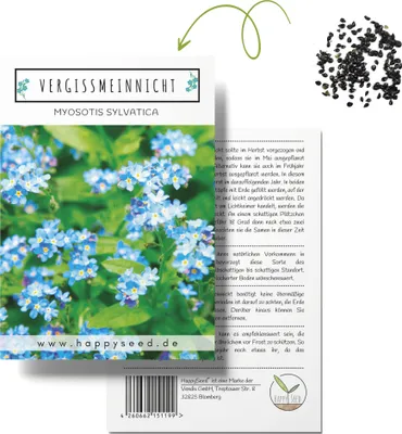 Produktbild von Vergissmeinnicht Samen (Myosotis) - Märchenhafte Blumen mit langer Blütezeit für das Beet, den Balkon und die Terrasse