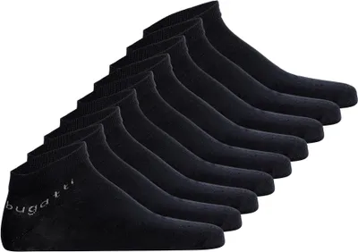 Produktbild von bugatti Herren Sneakersocken 9er Pack - Socks Soft Baumwolle Uni Basic Dunkelblau 39-42