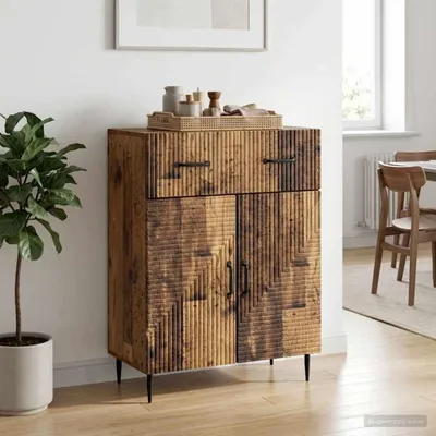 Immagine prodotto di Credenza VidaXL in legno di recupero 66 x 34,5 x 89,5 cm in materiale derivato dal legno