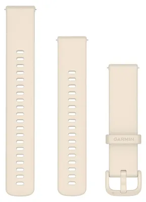 Zdjęcie produktu dla Garmin 010-12932-65, Band, Smartwatch, Kość słoniowa, Garmin, Approach S12 Approach S40 Approach S42 Approach S44 Approach S50 D2 Air D2 Air X10 Forerunner 165..., Silikon