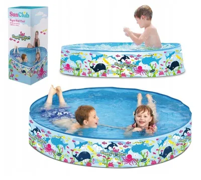 Zdjęcie produktu dla Basen dziecięcy rozporowy Jilong 150x25 cm brodzik ogrodowy 350 l