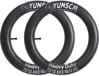 Productafbeelding van Set van 2 Fietsbinnenbanden voor 12 Inch Banden met Schrader Ventiel