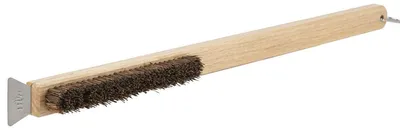 Produktbild von Witt Pizzaofen Reinigungsbürste Extra Lang Kokosborsten Schaber 53 cm