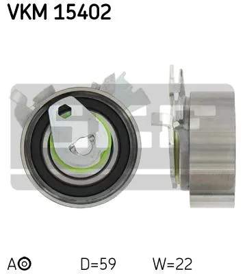 Produktbild von SKF VKM 15402 Spannrolle Zahnriemen für OPEL Astra F CC (T92) Omega B Limousine (V94) VECTRA B (36) Calibra A (C89) Omega B Caravan (V94)