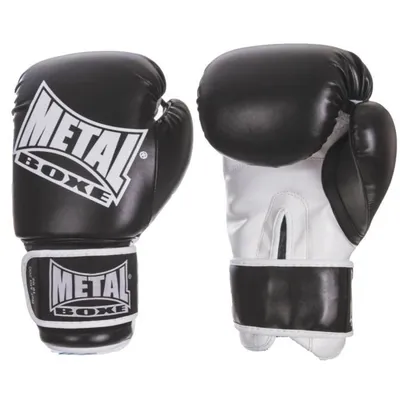 Zdjęcie produktu dla Rękawice treningowe METAL BOXING – czarne