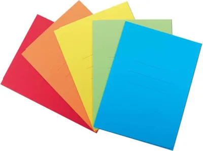Produktbild von Blasetti 617, Konventioneller Dateiordner, A4, Karton, Gemischte Farben, Porträt, 200 g/m²