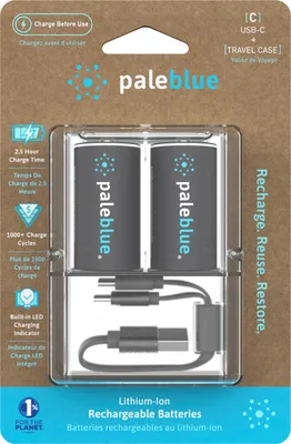 Immagine prodotto di 2x Batteria ricaricabile USB-C Paleblue Baby C