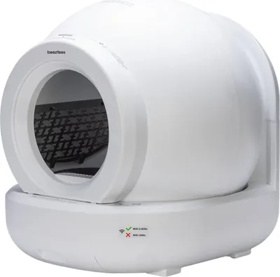 Produktbild von Beeztees Automatische Katzentoilette Moeza weiß