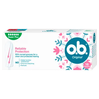 Obrázok produktu pre Tampóny O.B. Super Plus 16ks 30562