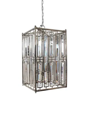 Produktbild von Kaheku Hängelampe Linn Kristall klar 34x34x57h 986000399