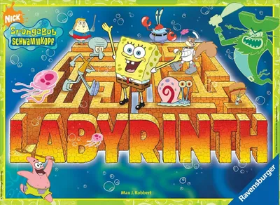 Produktbild von Ravensburger 26489 - SpongeBob verrückte Labyrinth