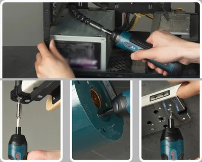 Obrázek produktu pro 280r/min Šroubovák Sada kovových bitů Multifunkční šroubováky Sada opravárenských nástrojů Max. 5Nm Elektrický šroubovák pro mobilní telefony Počítače Domácí spotřebiče