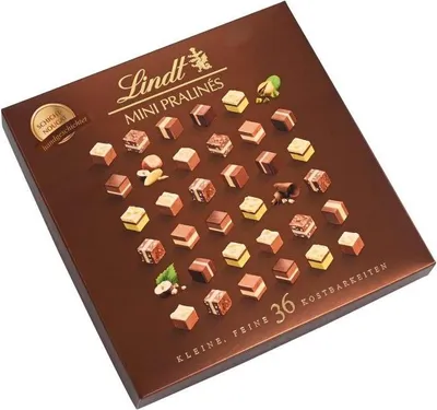Produktbild von Lindt Mini Pralines Nougat 165g