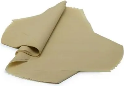 Obrázok produktu pre Tkaninový papier 50 x 70 cm Svetlo hnedý – 100 listov